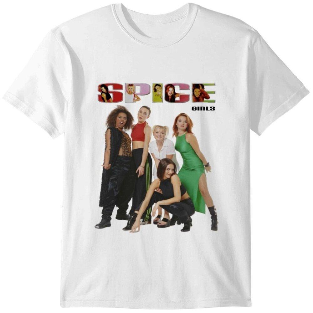 Spice Girls 90S Pop Music Fan Classic Graphic Collector Band Nostalgic T-Shirt